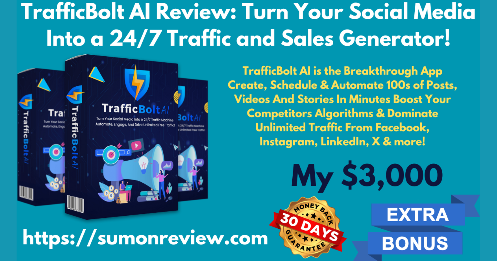 TrafficBolt AI Review: Turn Your Social Media Into a 24/7 Traffic and Sales Generator!