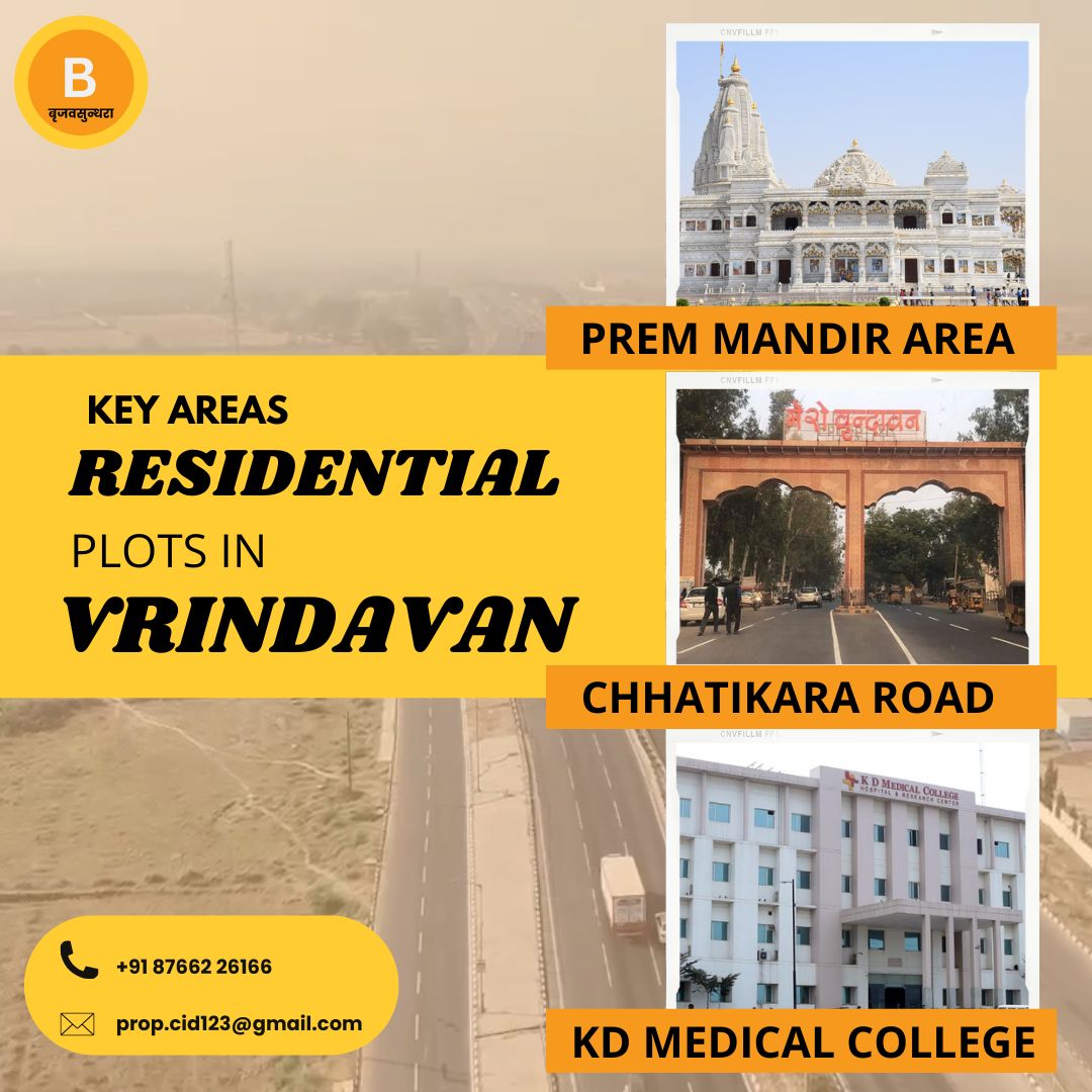 Plots and Villas in Vrindavan – Ideal Investment