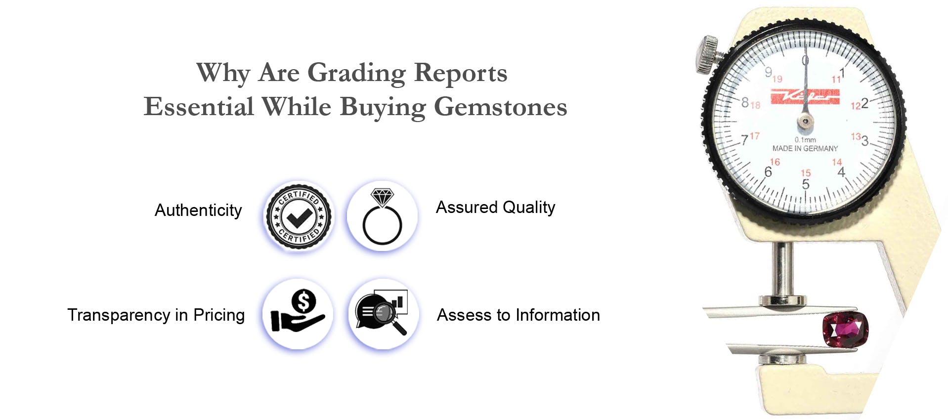 Why are Grading Reports Essential while Buying Gemstones?