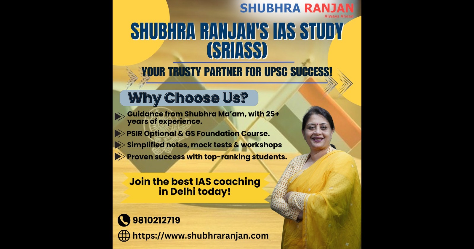 Discover the Best IAS Coaching in Delhi: Shubhra Ranjan IAS Study