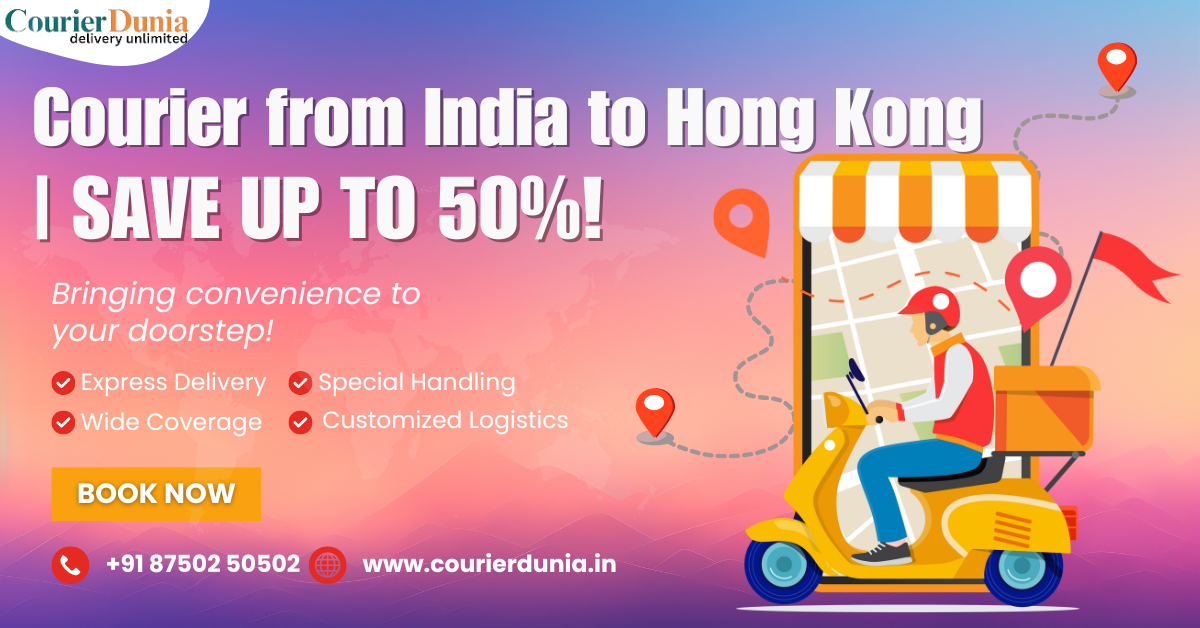 How to Find Courier Charges from India to Hong Kong?