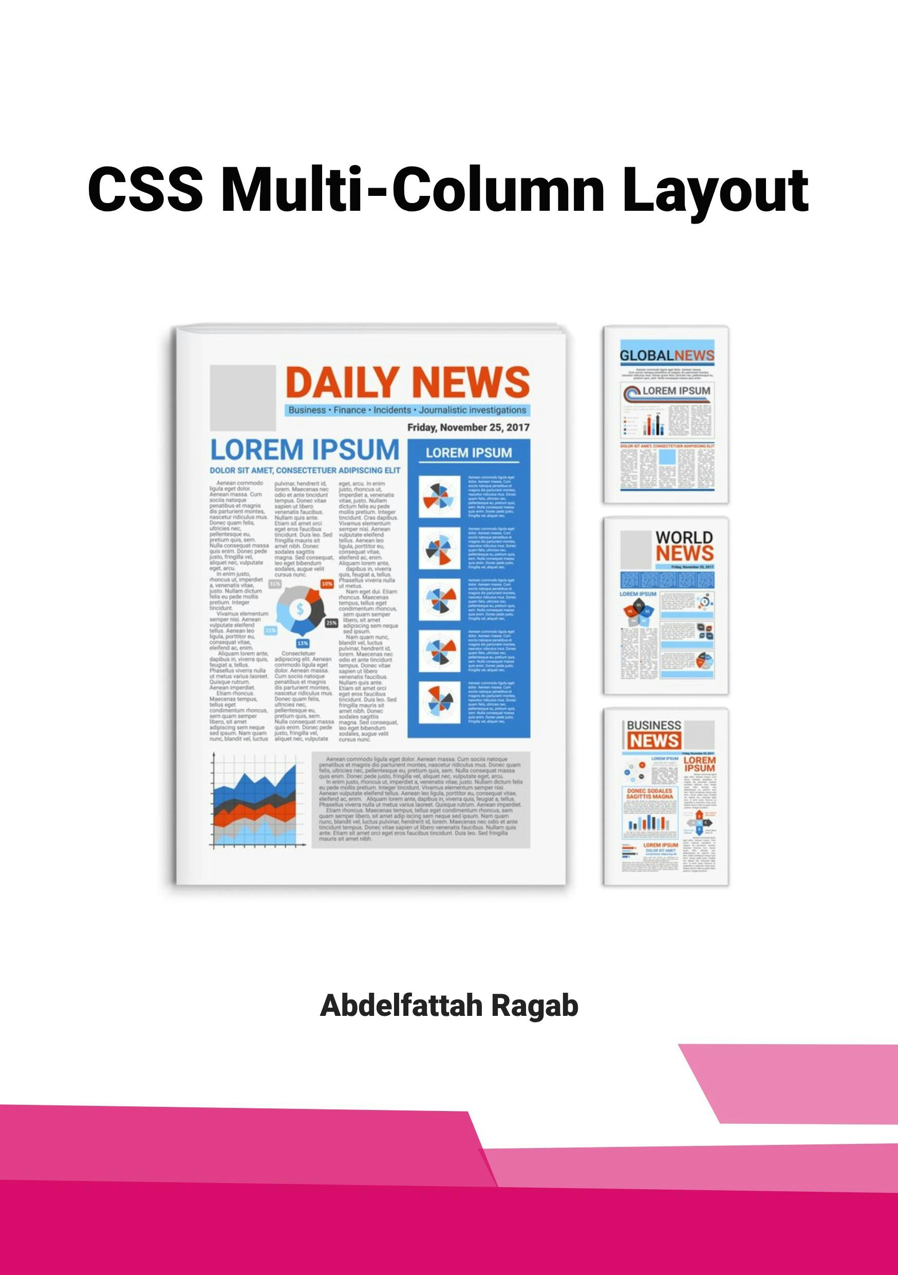 CSS Multi-Column Layout by Abdelfattah Ragab