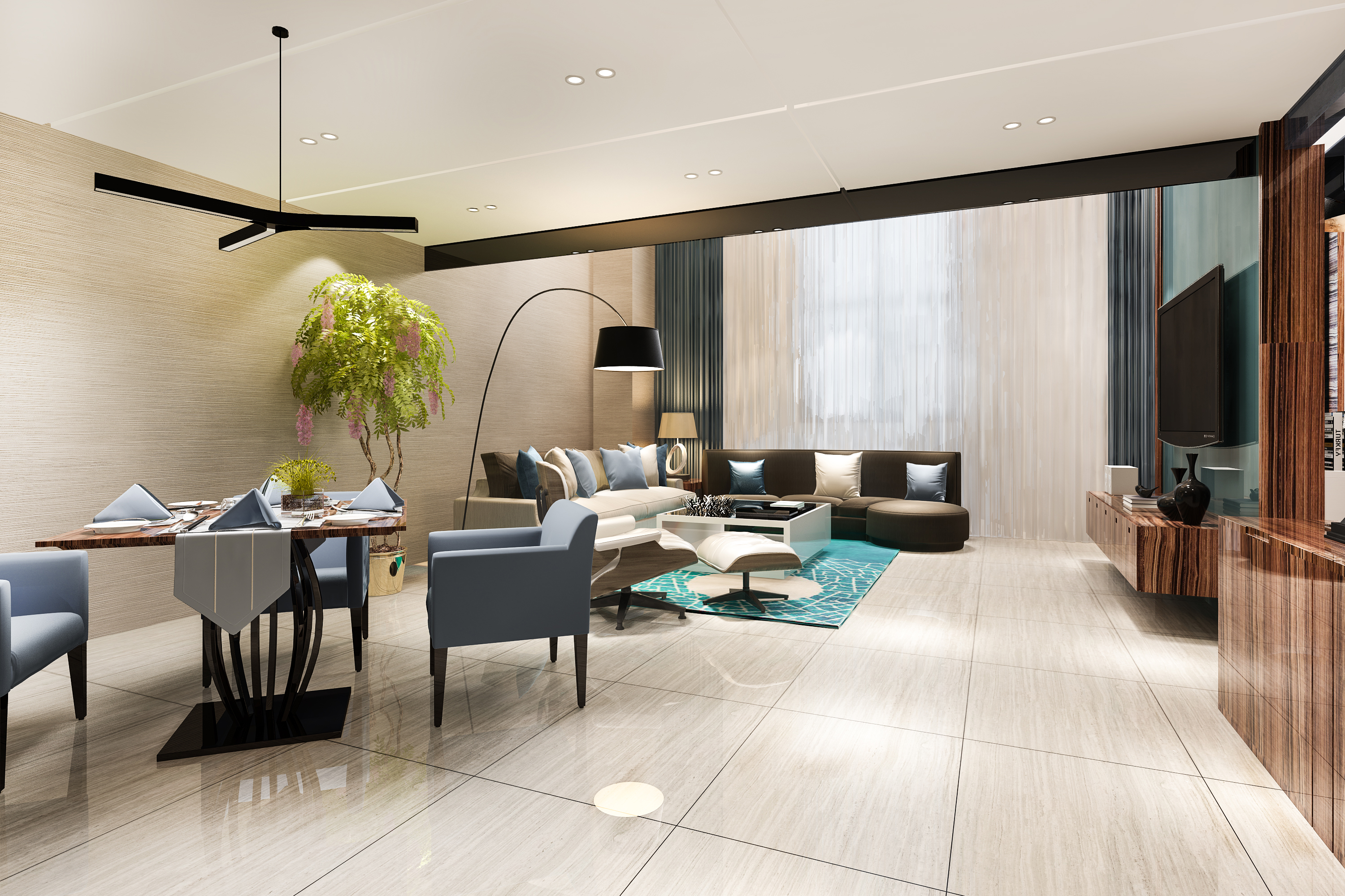 Designing interiors that adapt to various needs, like home offices, gyms, and guest rooms.