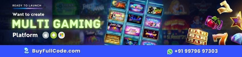 MultiGaming Platform Development : Poker, Rummy, Slot, Roulette | Buyfullcode