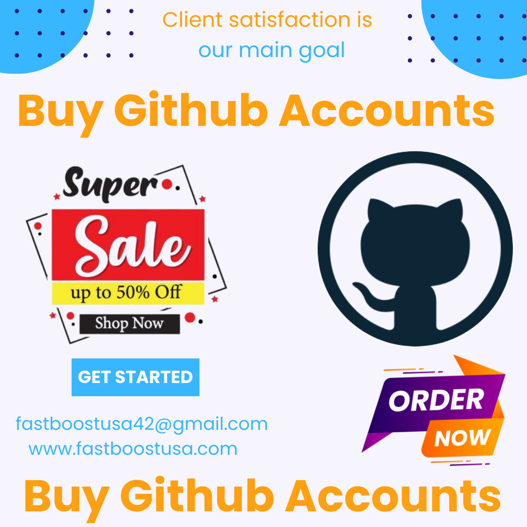 Buy aged Github accounts from here among the top 10 sites in the world
