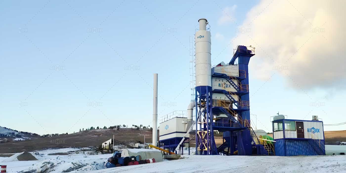 Can an Asphalt Batch Plant Provide the Volume of Asphalt Needed for Simultaneous Road and Bridge Construction Projects at Different Locations?