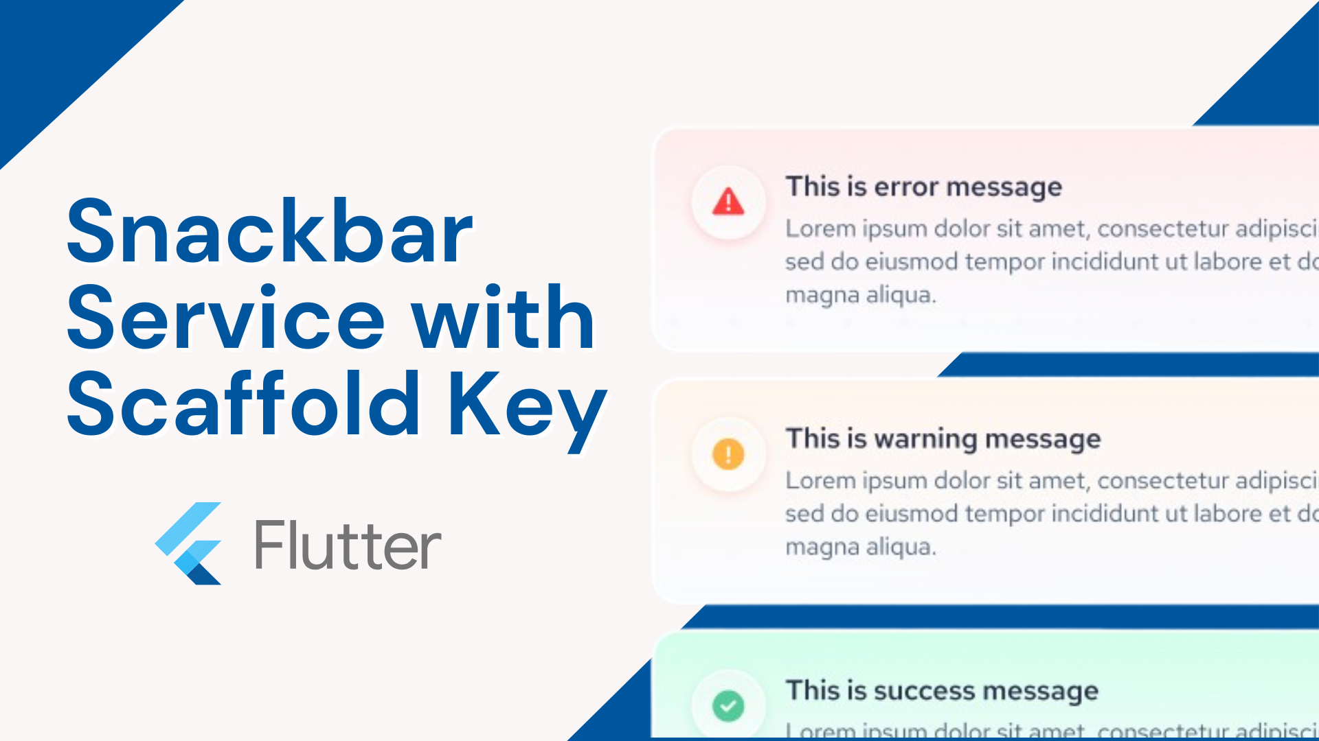Using Scaffold key to create a SnackBar Service