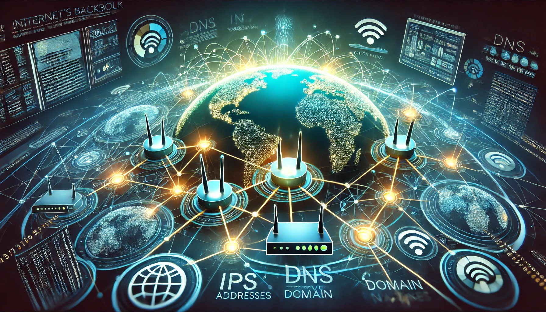 Understanding the Backbone of the Internet: IP Addresses, Domain Names, and Routing