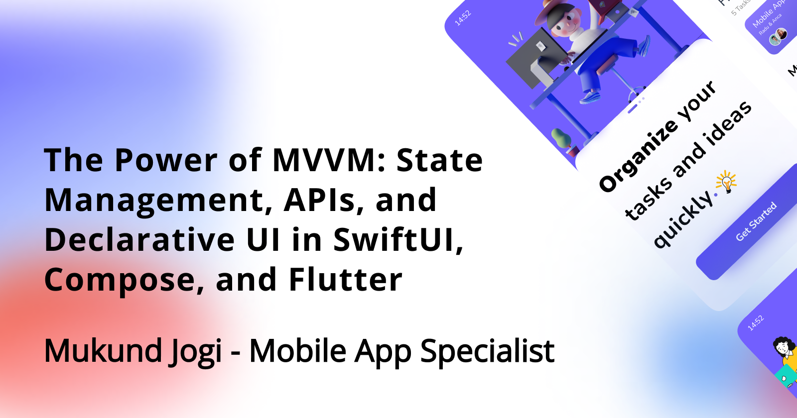 The Power of MVVM: State Management, APIs, and Declarative UI in SwiftUI, Compose, and Flutter