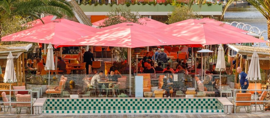 Create a Stylish Shade with Cantilever Umbrella