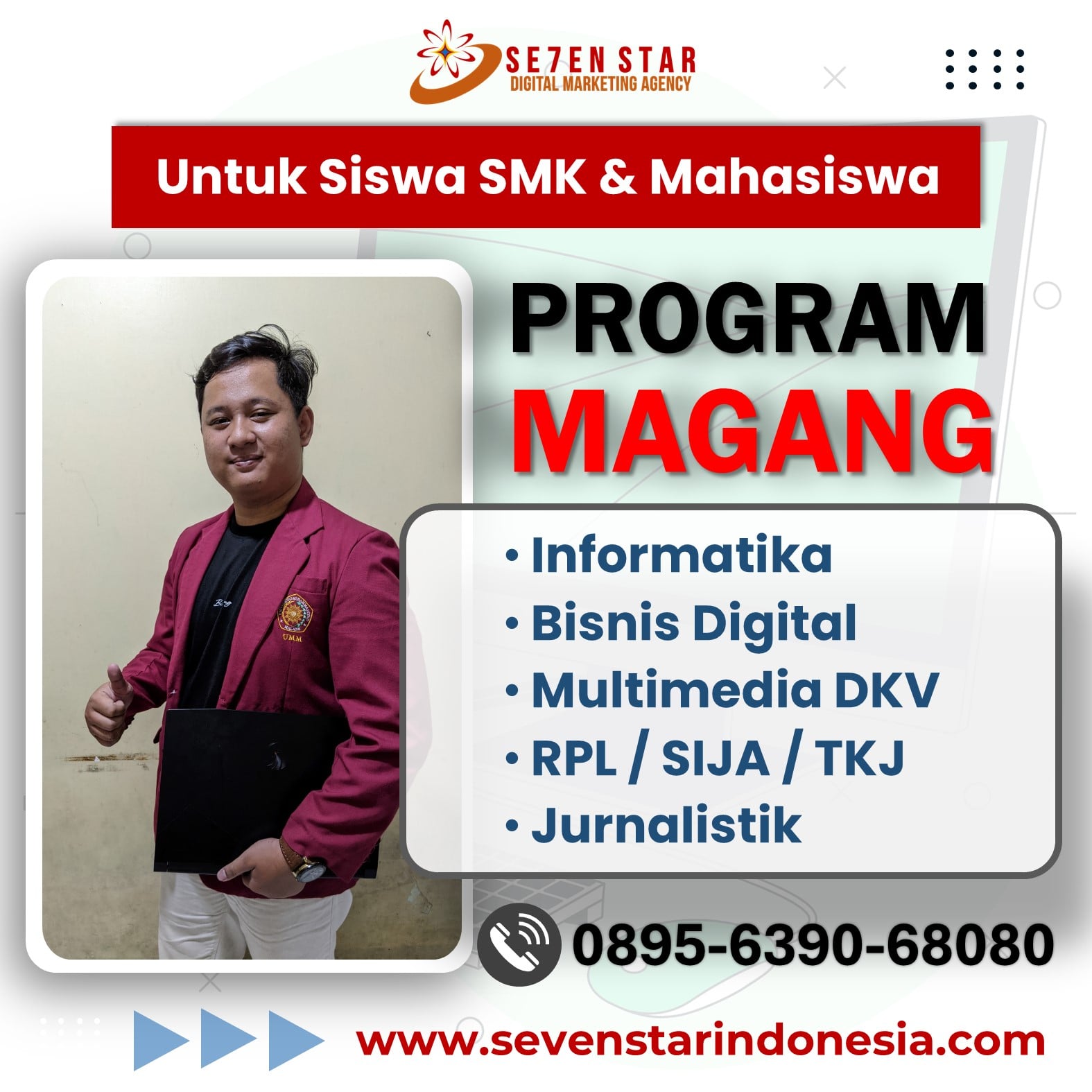 WA:0895-6390-68080 Info Magang Mahasiswa Sistem Informasi Universitas Widyagama di Kediri