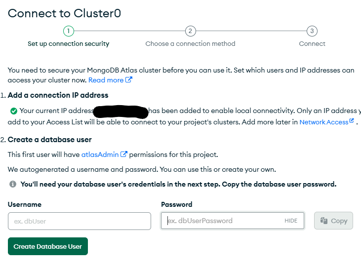 Connecting MongoDB to a NextJs 15 Application