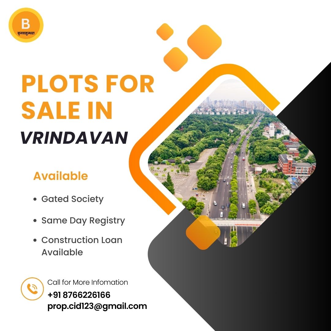 Gated Society Land for Sale Near Sanskriti University & GLA University in Vrindavan