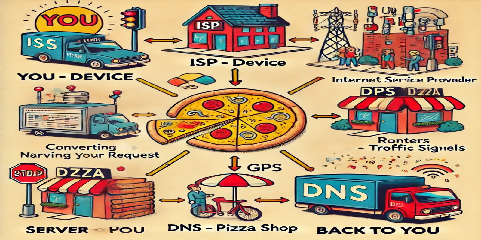 How the Internet Works: From Your Click to the Webpage