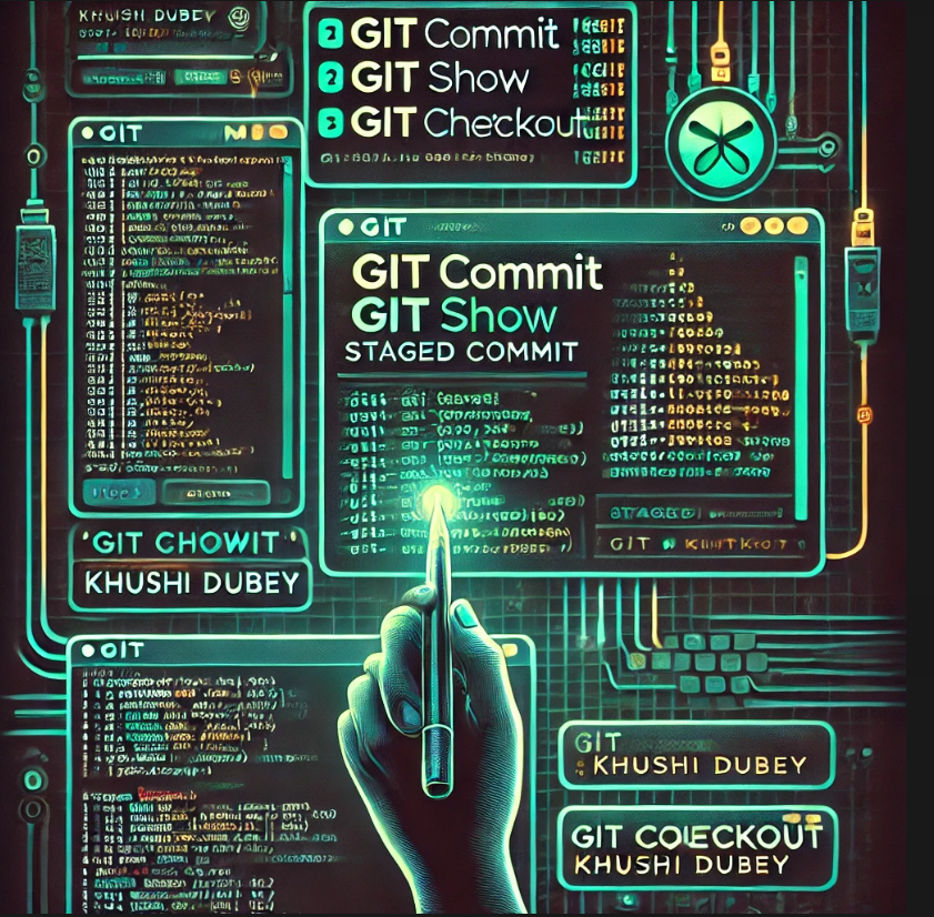 Git Commit, Git Show, and Git Checkout