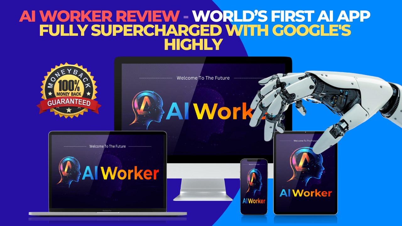 AI Worker Review - World’s First AI App Fully Supercharged With Google's Highly Trained 20 AI Worker Team Creates All Your Marketing Materials In Less