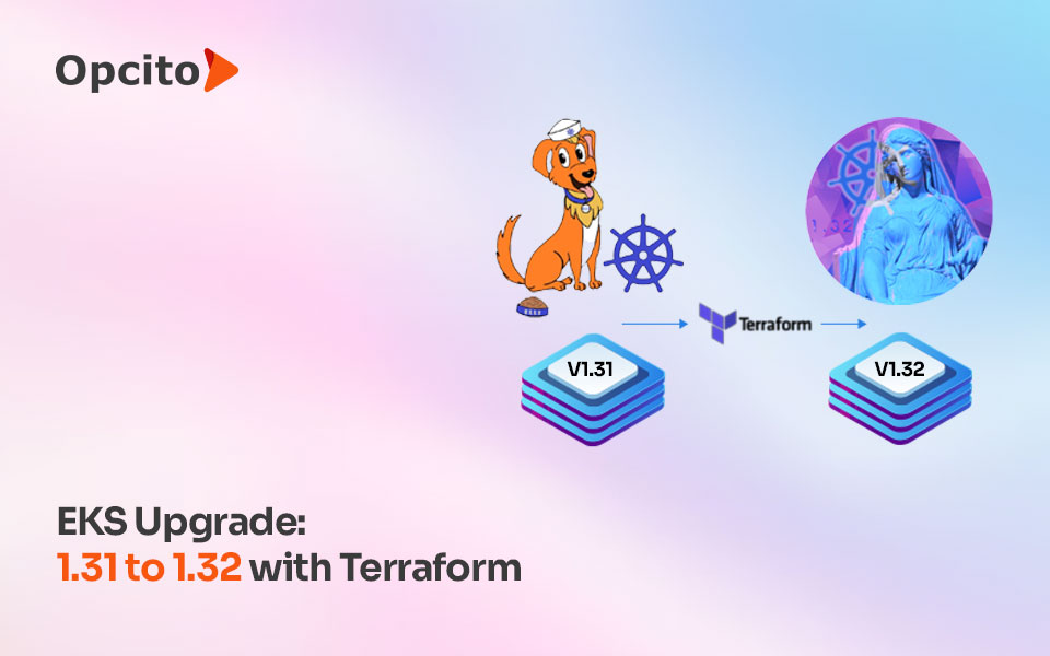 Guide to upgrade an EKS cluster from 1.31 to 1.32 using Terraform