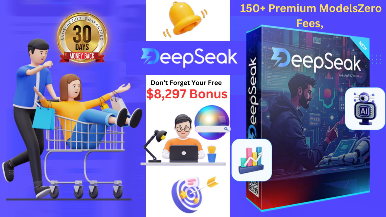 DeepSeak Review - 150+ Premium Models, Zero Fees,For The First Time Ever Unlock The World's Most Powerful Ai Model