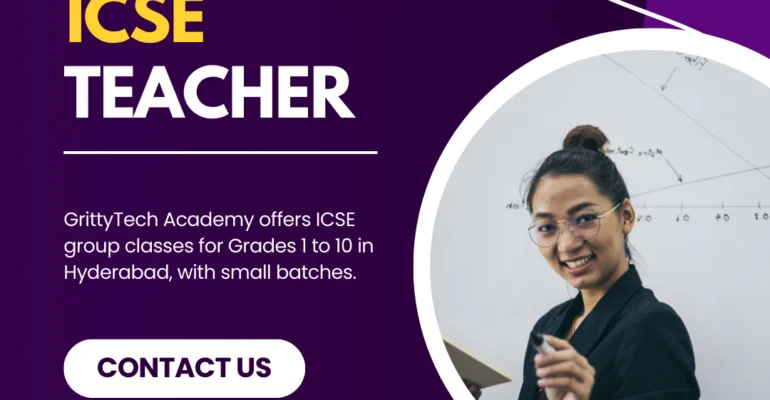Best ICSE Teacher in Gritty Tech Academy