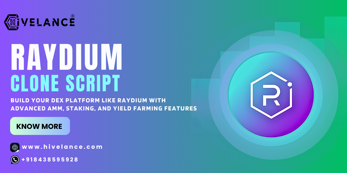 Raydium Clone Script: The Ultimate Solution for Launching a Solana-Based DEX