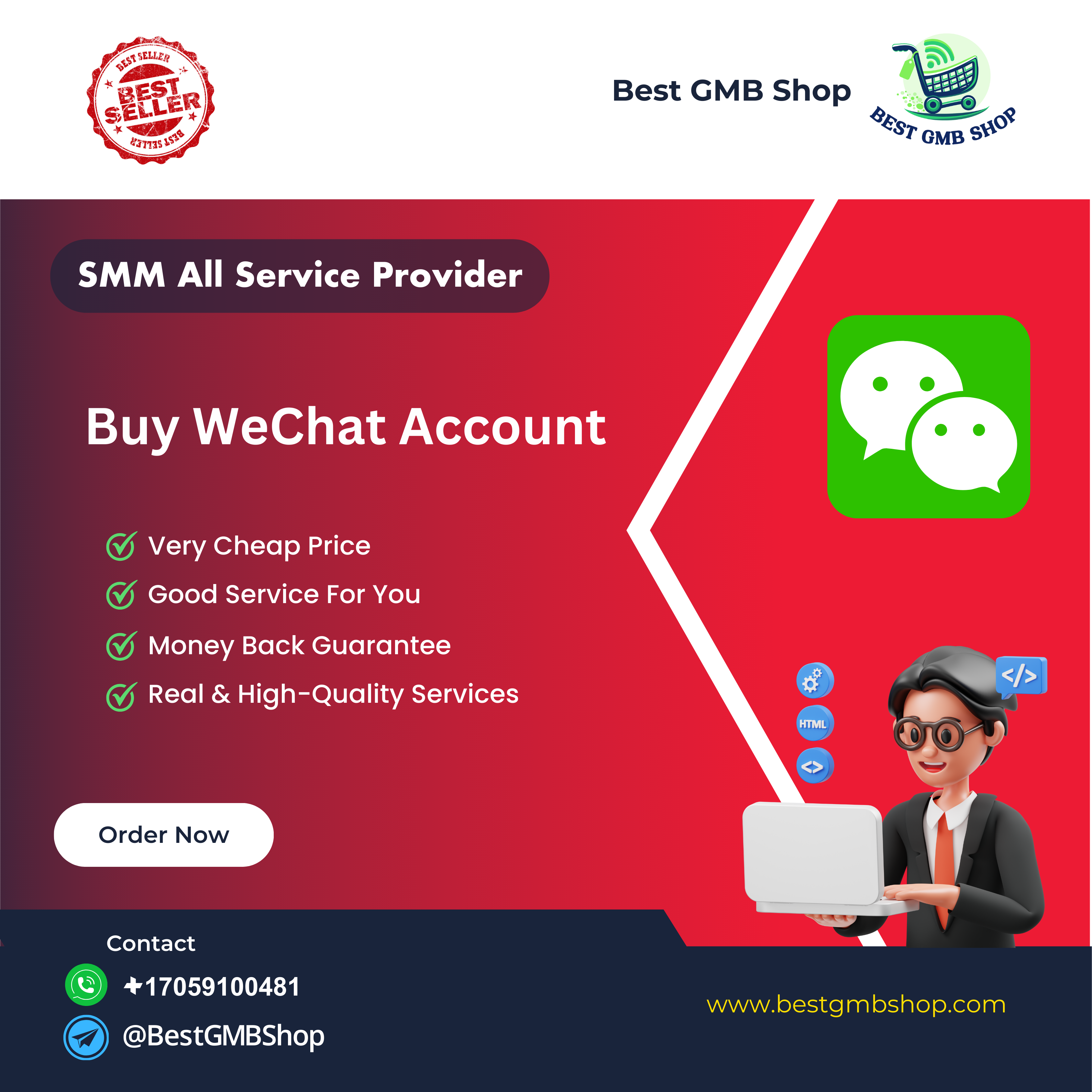 Buy WeChat Account👍