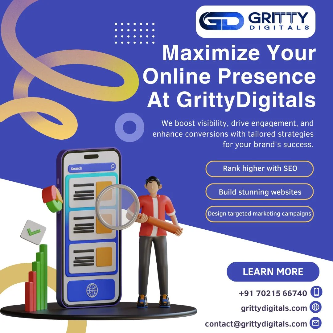 Online Marketing in Hyderabad | Gritty Digitals