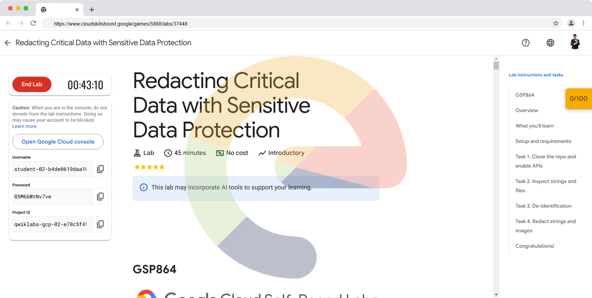 Redacting Critical Data with Sensitive Data Protection - GSP864