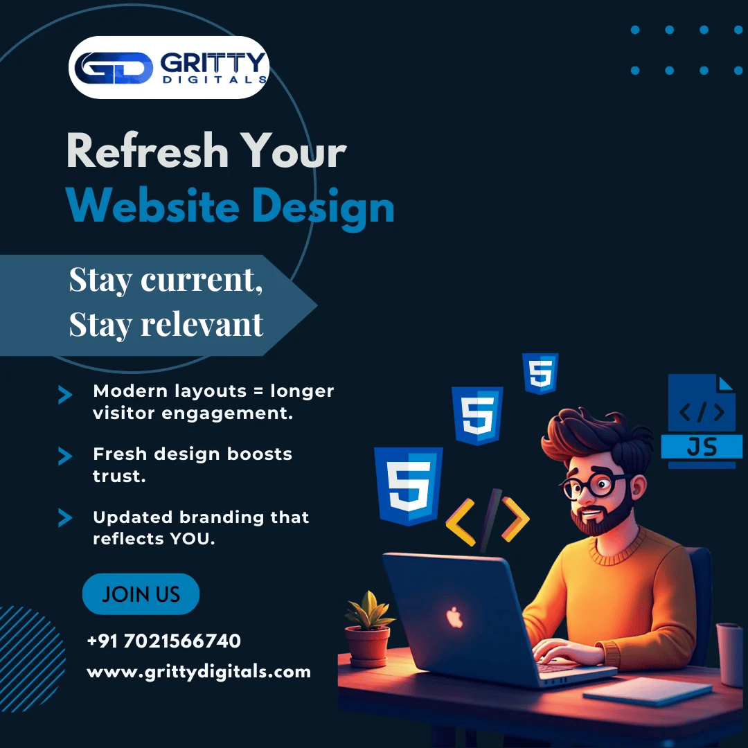Web Design in Hyderabad – Gritty Digitals