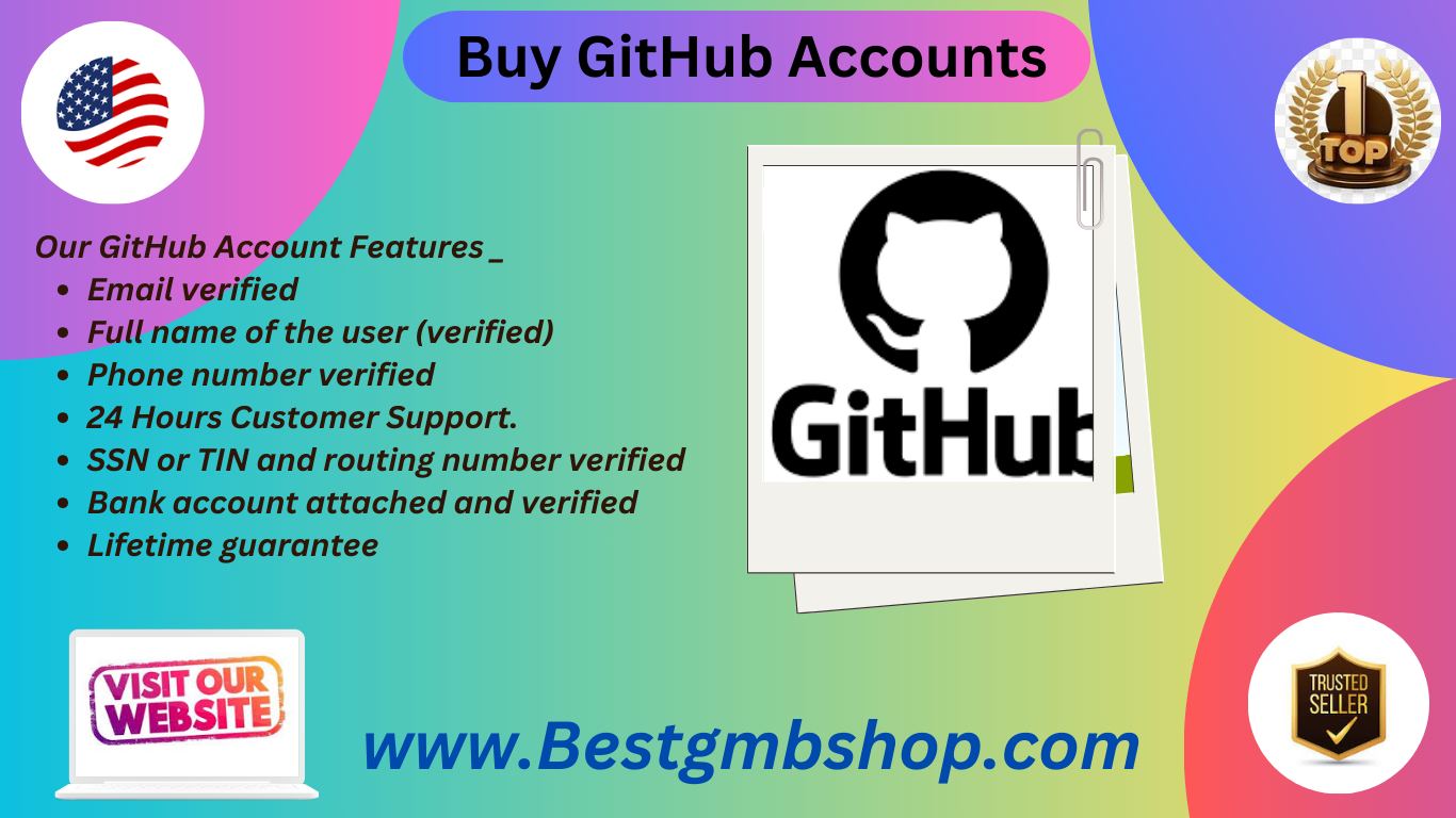 Buy GitHub Accounts✔