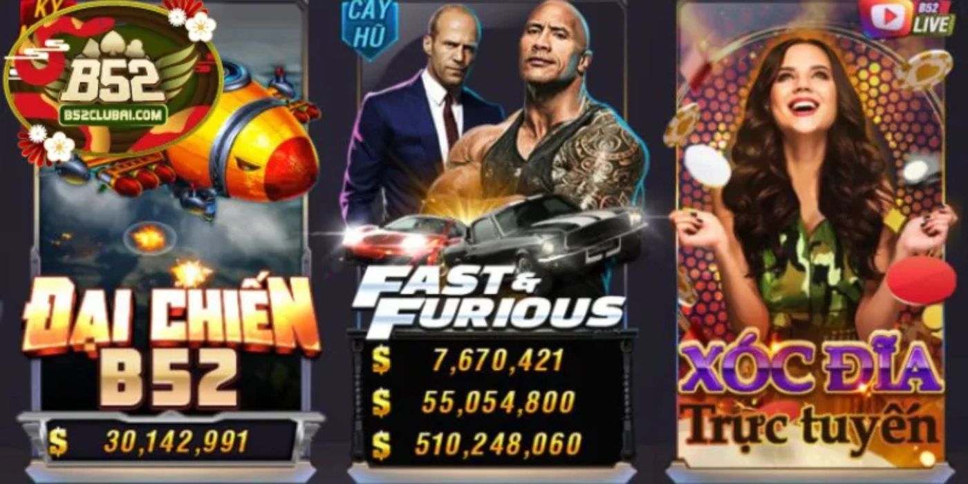 Fast & Furious IWIN: Slot Đổi Thưởng Đáng Chơi Nhất 2024