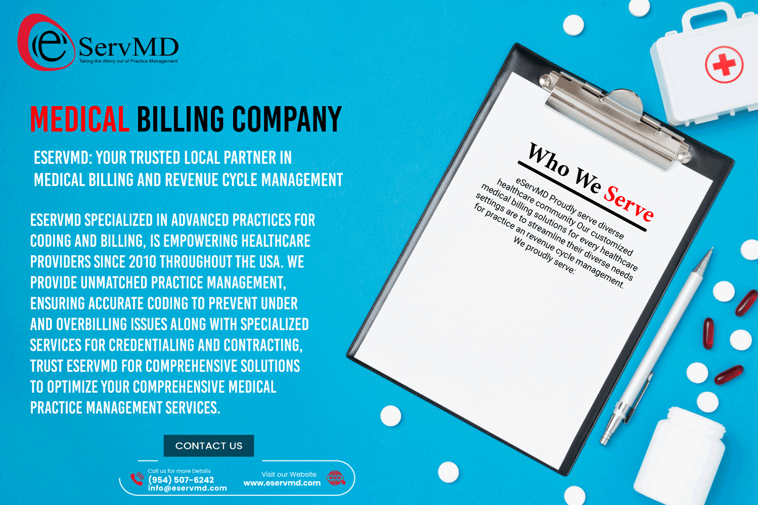 eServMD: Elevate Your Practice with Expert Medical Billing & Revenue Cycle Management
