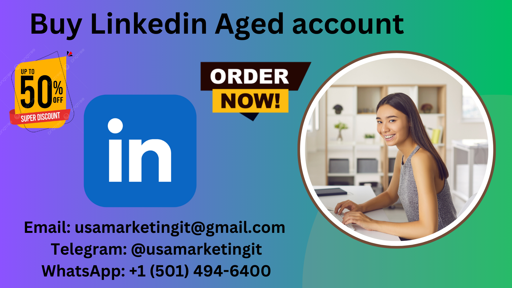 Buy Linkedin Aged account