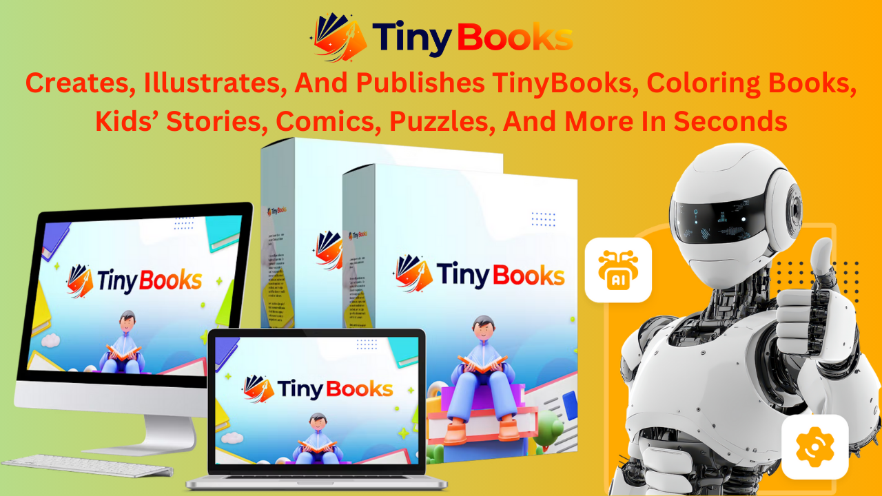 TinyBooks Review - Creates & Sells Books FASTER Than You Can Type!