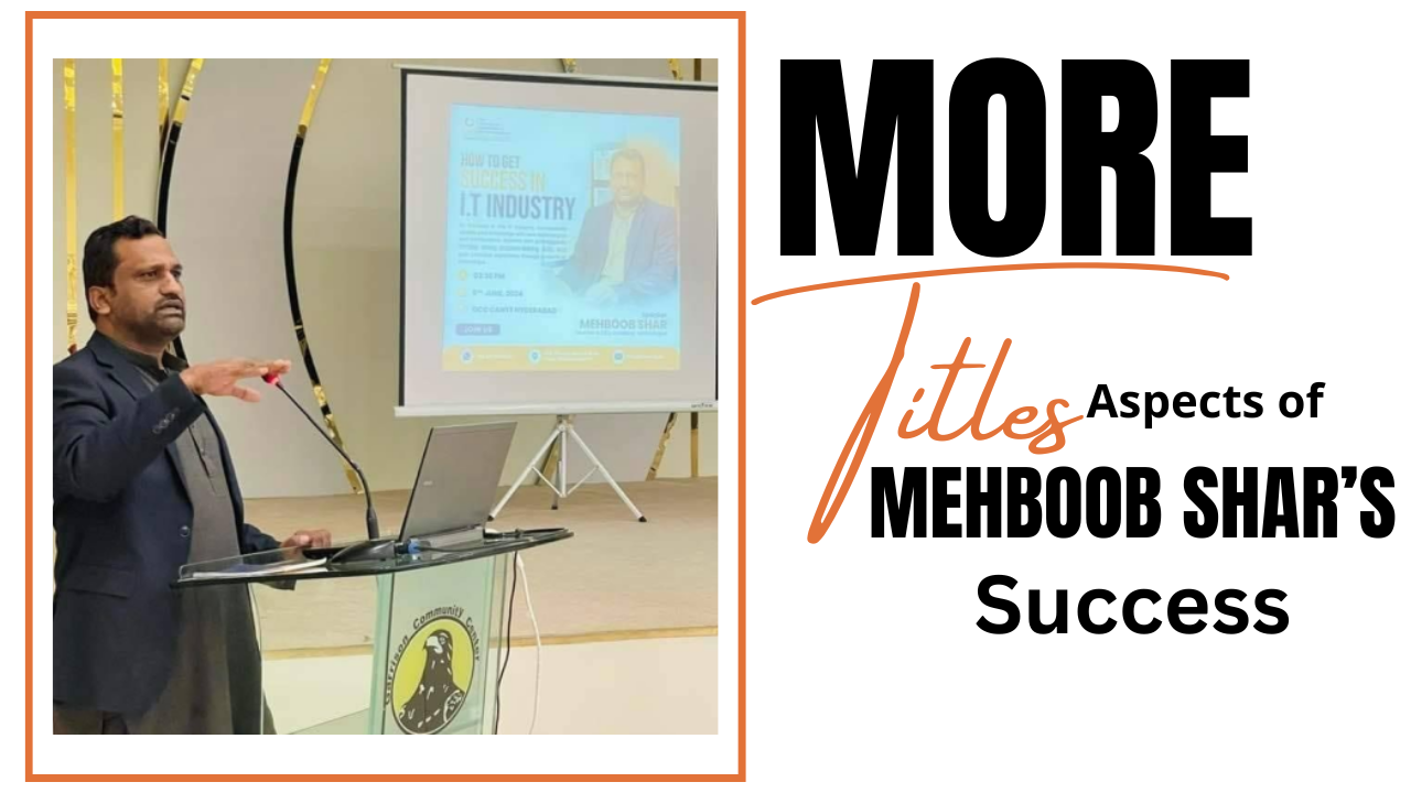 More Titles Covering Different Aspects of Mehboob Shar’s Success