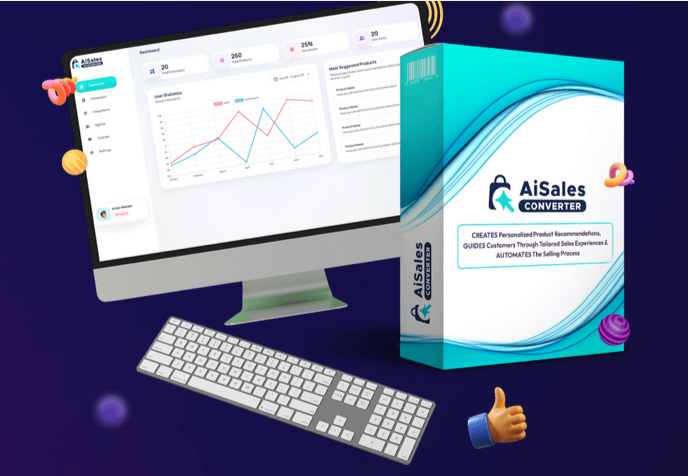 AI Sales Converter Review - personalizes
emails, texts, and offers to
close deals while