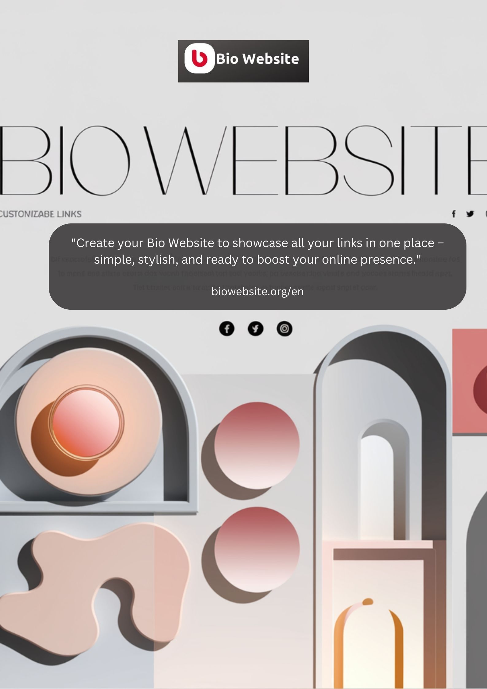Create Your Stunning Bio Website – Showcase Your Digital Identity