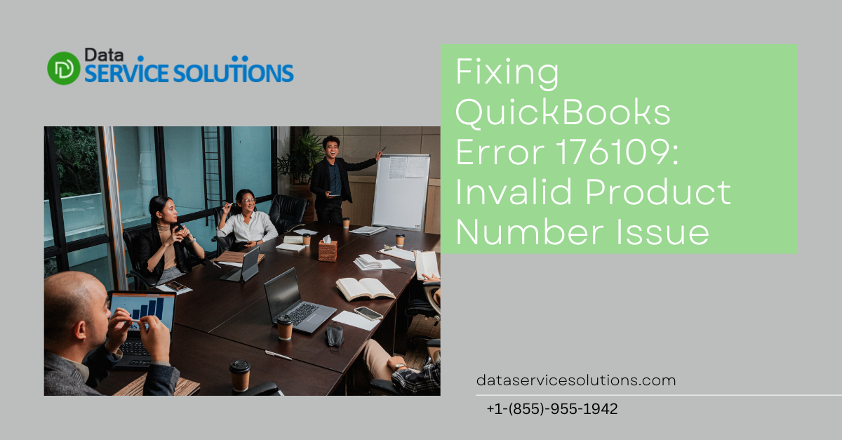 Fixing QuickBooks Error 176109: Invalid Product Number Issue