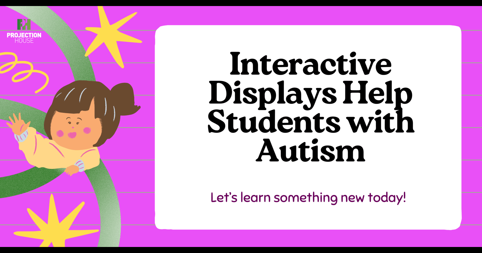 How Interactive Displays Help Students with Autism Succeed in the Classroom