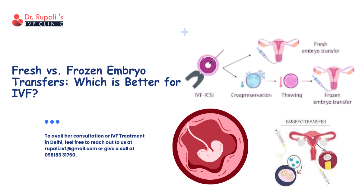Fresh vs. Frozen Embryo Transfers: Which is Better for IVF?