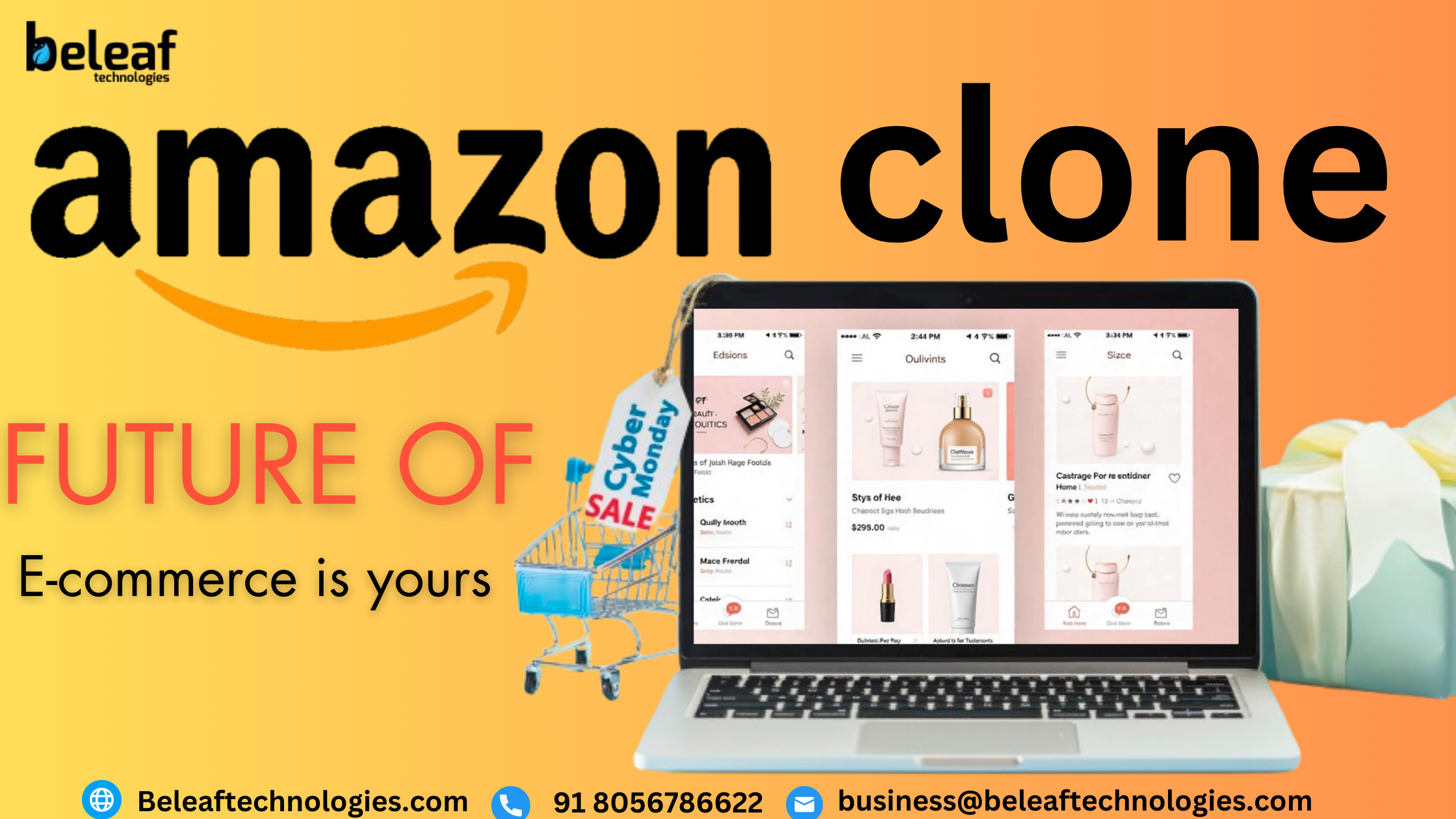 The Future of E-Commerce Is Yours: Build an Amazon Clone!