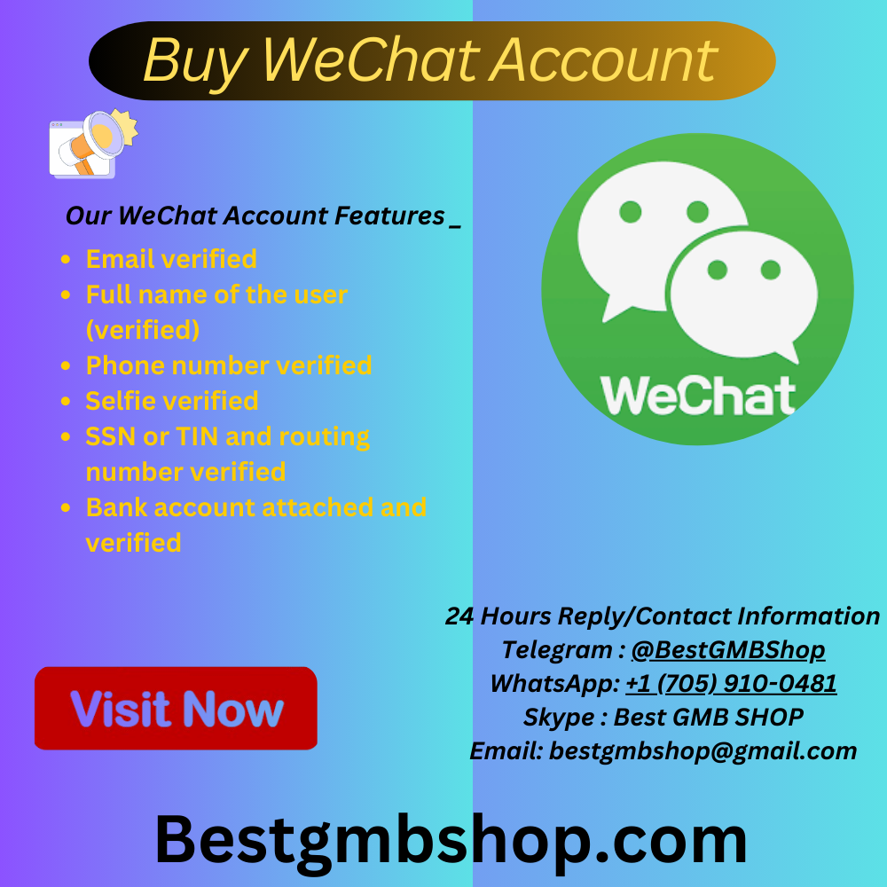 Buy WeChat Account