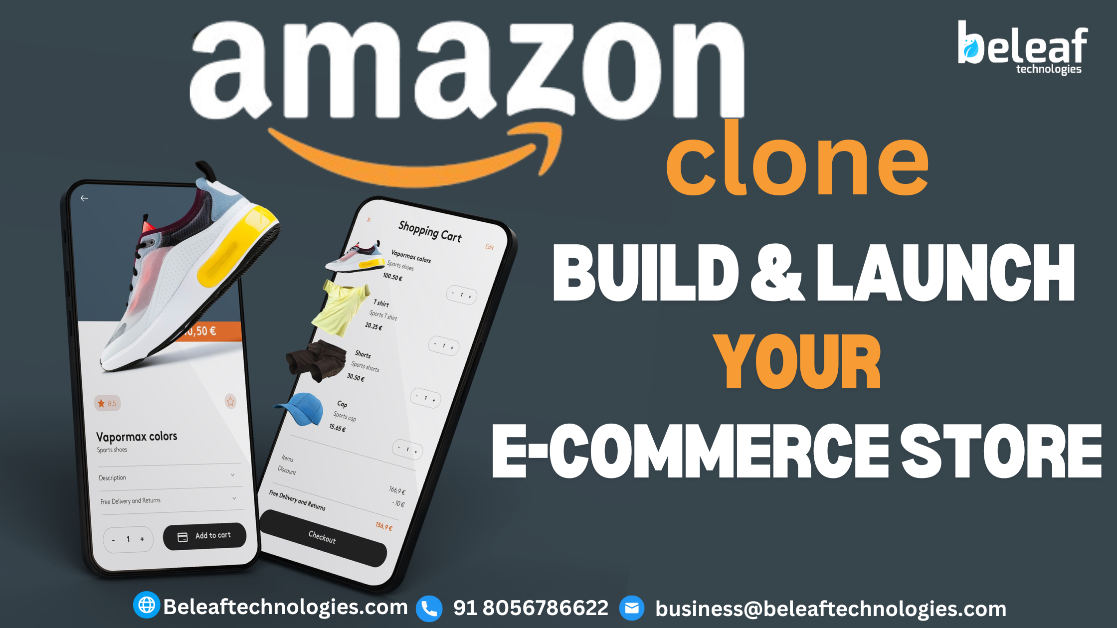 Amazon Clone: Build & Launch Your E-Commerce Store Now