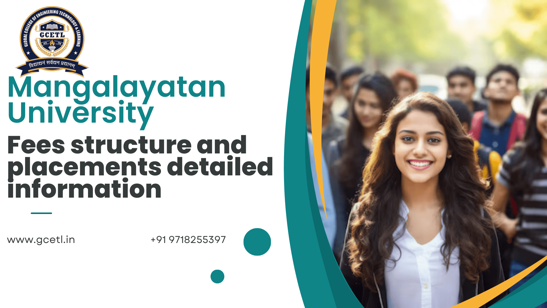Mangalayatan University fees structure and placement details.
