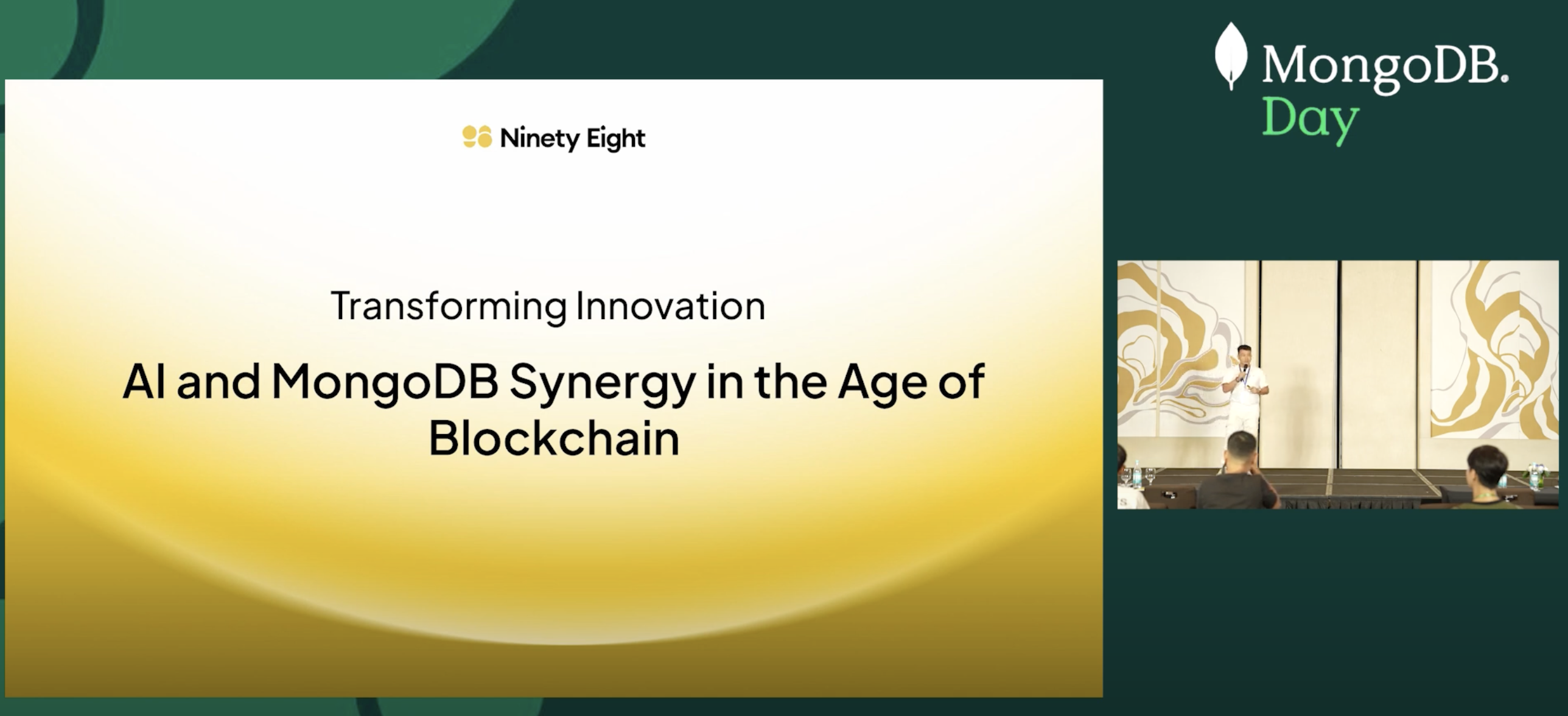 Transforming Innovation: AI and MongoDB Synergy in the Age of Blockchain