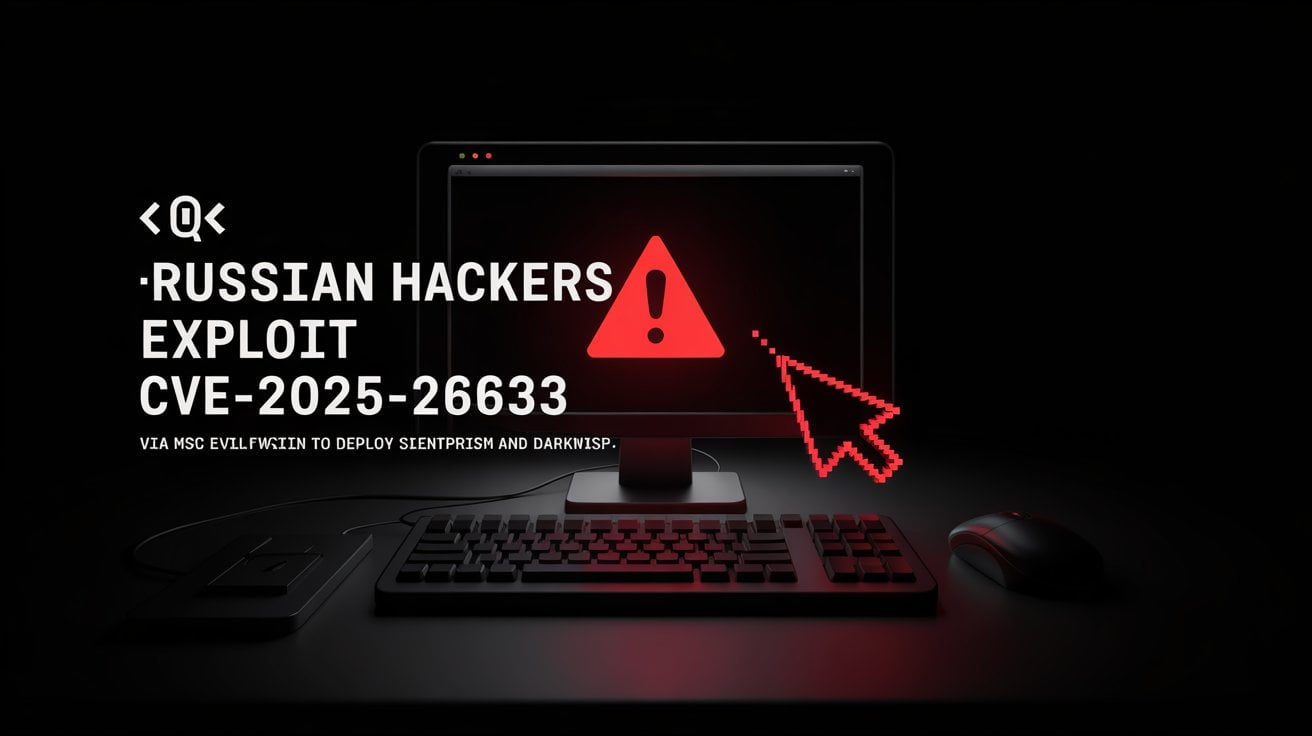 🛑 Russian Hackers Exploit CVE-2025-26633 via MSC EvilTwin to Deploy SilentPrism and DarkWisp 🛑