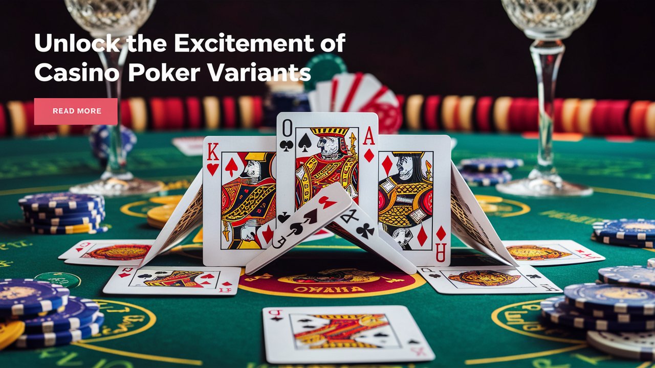 Types of Poker Games to Include in Your Casino Platform