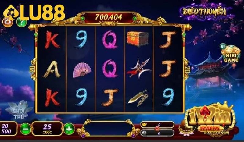 Luat va meo choi slot game Dieu Thuyen tai Lu88