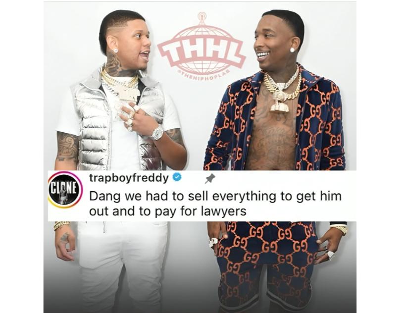 Trapboy Freddy Claims Yella Beezy Sold It All for Bond and Legal Fees
