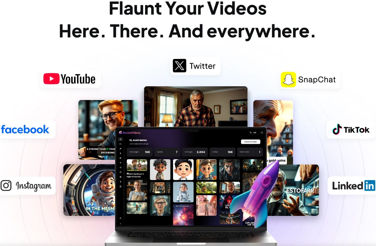 RocketVideosAI Review: Create Pro Videos in Minutes
