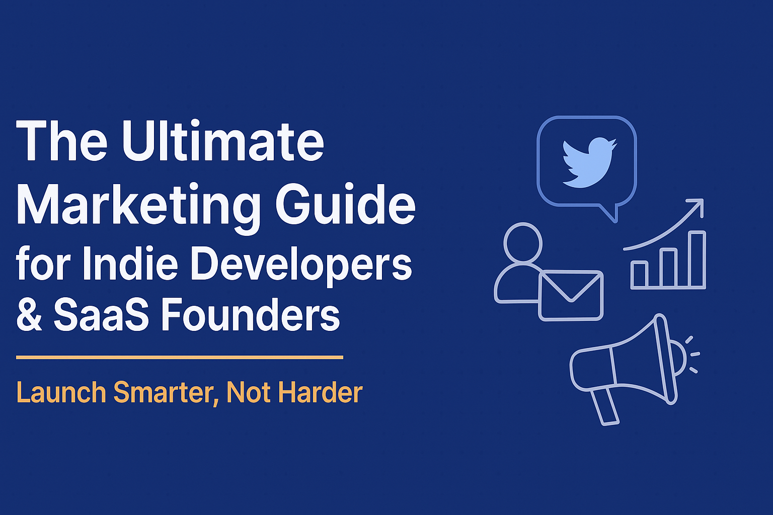 The Ultimate Marketing Guide for Indie Developers & SaaS Founders: Launch Smarter, Not Harder